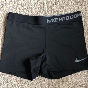 NEVER WORN Nike Pro Combat Dri-Fit spandex shorts